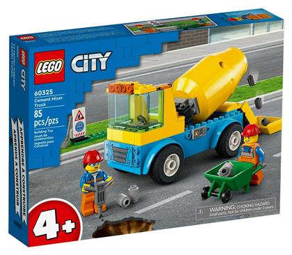 Lego City Cement Mixer Truck για 4+ Ετών