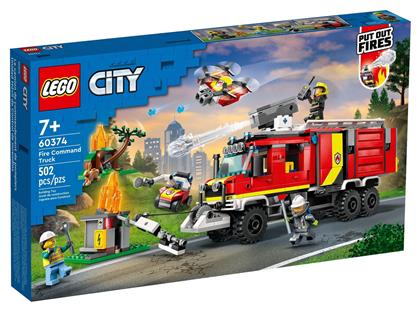 Lego City Fire Command Truck για 7+ ετών