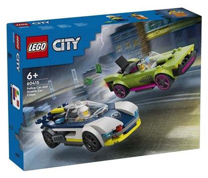 LEGO City Police Car And Muscle Car Chase για 6+ Ετών 213τμχ