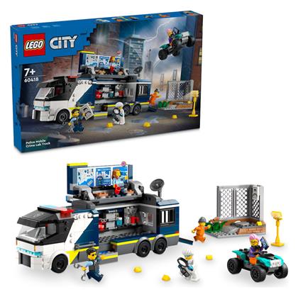 Lego City Police Mobile Crime Lab Truck για 7+ Ετών