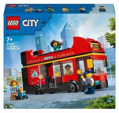 Lego City Red Double-decker Sightseeing Bus για 7+ Ετών