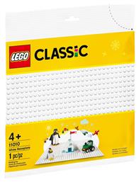 Lego Classic White Baseplate για 4+ Ετών