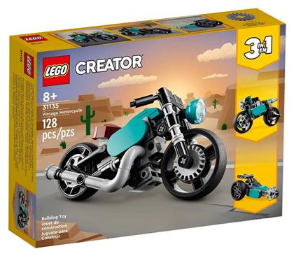 Lego Creator 3-in-1 Vintage Motorcycle για 8+ ετών