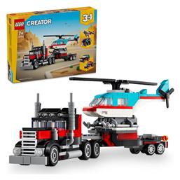 Lego Creator Flatbed Truck With Helicopter για 7+ Ετών