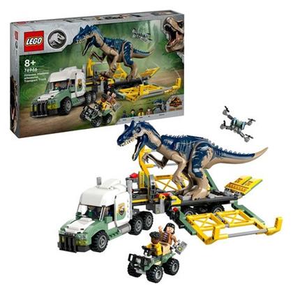 Lego Jurassic World Allosaurus Transport Truck για 8+ Ετών 588τμχ