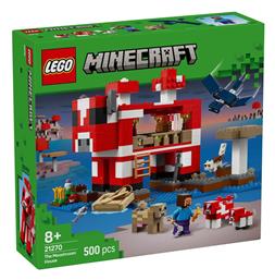 Lego Minecraft The Mooshroom House για 8+ Ετών 500τμχ