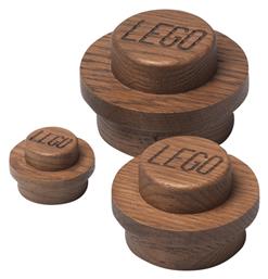 Lego Παιδική Κρεμάστρα Πολλαπλών Θέσεων Oak Dark Stained από το GreekBooks