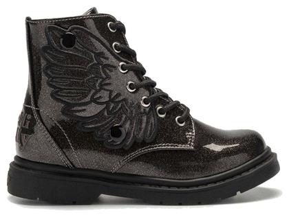 Lelli Kelly Ανατομικά Δερμάτινα Παιδικά Αρβυλάκια με Φερμουάρ Μαύρα