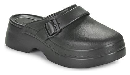 Lemon Jelly Flat Mules σε Μαύρο Χρώμα