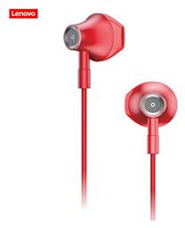 Lenovo HF 140 Earbuds Handsfree με Βύσμα 3.5mm Κόκκινο από το Polihome