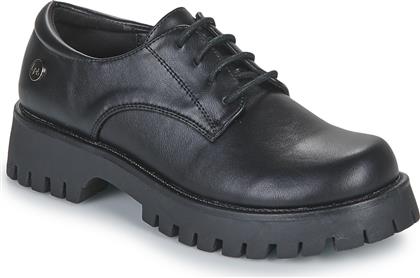 Les P'tites Bombes Γυναικεία Oxfords σε Μαύρο Χρώμα