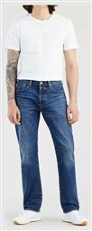 Levi's 501 Ανδρικό Παντελόνι Τζιν Regular Fit Straight Μπλε