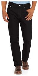 Levi's 505 Ανδρικό Παντελόνι Τζιν Regular Fit Straight Μαύρο