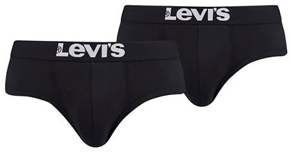 Levi's Ανδρικά Σλιπ Μαύρα Μονόχρωμα 2Pack