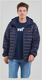 Levi's Ανδρικό Χειμωνιάτικο Μπουφάν Puffer Navy Μπλε