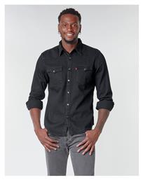 Levi's Barstow Western Standard Ανδρικό Πουκάμισο με Κανονική Γραμμή Μακρυμάνικo Μαύρο