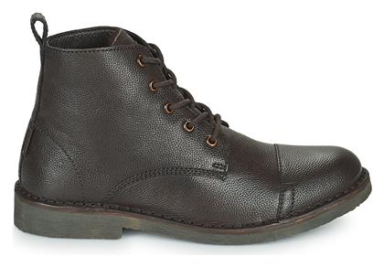 Levi's Δερμάτινα Ανδρικά Αρβυλάκια Dark Brown