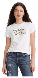 Levi's Γυναικείο T-shirt Animal Print Λευκό