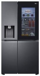 LG Ντουλάπα 635lt Total NoFrost Μαύρο GSXV90MCDE