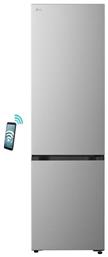 LG Ψυγειοκαταψύκτης 375lt Total NoFrost Ασημί GBBSJ20EPY