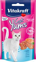 ΛΙΧΟΥΔΙΑ VITAKRAFT CAT YUMS ΓΕΜΙΣΤΗ ΜΕ ΣΟΛΟΜΟ 40GR