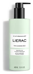 Lierac Γαλάκτωμα Καθαρισμού The Cleansing Milk Prebiotics Complex για Λιπαρές Επιδερμίδες 400ml