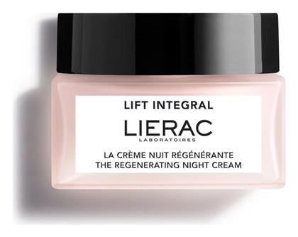 Lierac Lift Integral Κρέμα Προσώπου Νυκτός για Αντιγήρανση & Σύσφιξη με Υαλουρονικό Οξύ 50ml