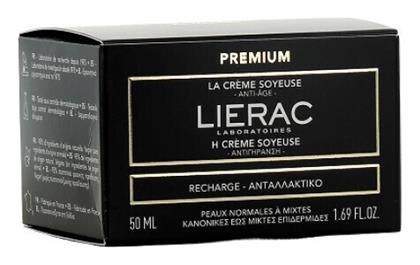 Lierac Premium La Creme Soyeuse Refill Rich Αντιγηραντική Κρέμα Προσώπου Ημέρας με Υαλουρονικό Οξύ 50ml από το Pharm24