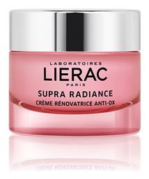 Lierac Supra Radiance Anti-Ox Ενυδατική & Αντιγηραντική Κρέμα Προσώπου Ημέρας για Κανονικές/Ξηρές Επιδερμίδες με Υαλουρονικό Οξύ 50ml από το Pharm24