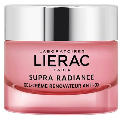 Lierac Supra Radiance Anti-Ox Ενυδατικό & Αντιγηραντικό Gel-Κρέμα Προσώπου Ημέρας για Κανονικές/Μικτές Επιδερμίδες 50ml