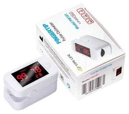 Life ΥΜ101 Παλμικό Οξύμετρο Δακτύλου Λευκό