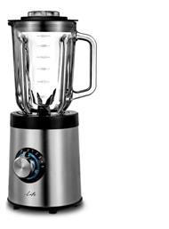 Life Veloce Μπλέντερ για Smoothies με Γυάλινη Κανάτα 1.5lt 800W Inox