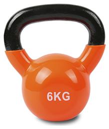 Liga Sport Kettlebell Βινυλίου 6kg Πορτοκαλί