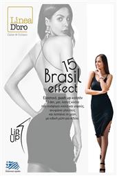 Linea D'oro Lift Up Brazil Effect Γυναικείο Καλσόν 15 Den Σύσφιξης Caramel