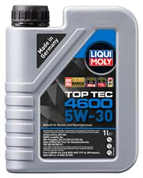 Liqui Moly Ημισυνθετικό Λάδι Αυτοκινήτου Top Tec 4600 5W-30 για κινητήρες Diesel 1lt από το Saveltrade