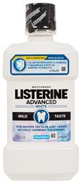 Listerine Advanced White Mild Taste για Λεύκανση