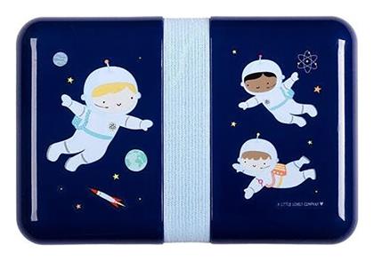 Little Lovely Company Πλαστικό Παιδικό Δοχείο Φαγητού Astronauts