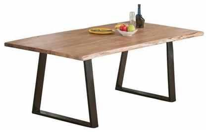 Lizard Slim Τραπεζαρίας Φυσικό 160x90x75εκ. ΕΑ7097,S