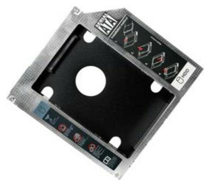 LogiLink Caddy Drive Slot 2nd SATA HDD for a 9.5 mm high CD/DVD/Blue-ray (AD0017)