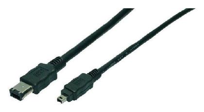 LogiLink Firewire Cable 6-pin male - 4-pin male 3m