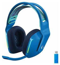 Logitech G733 Ασύρματο Over Ear Gaming Headset με σύνδεση USB Μπλε από το e-shop