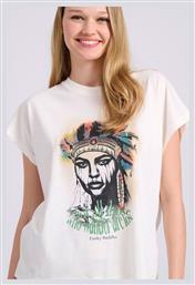 Loose Fit T-shirt Bohemian Τύπωμα