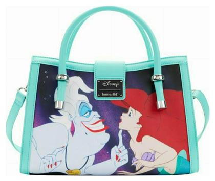 Loungefly Little Mermaid Παιδική Τσάντα Ώμου Τιρκουάζ 28.75x23.75x8.75εκ. από το Designdrops