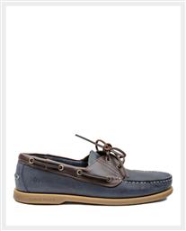 Lumberjack Suede Ανδρικά Boat Shoes σε Μπλε Χρώμα