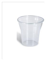 Lux Plast Ποτήρι μιας Χρήσης Πλαστικό Διάφανο 130ml 50τμχ