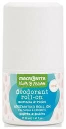 Macrovita Kids & Teens Coral with Morinda & Violet Αποσμητικό σε Roll-On Χωρίς Αλουμίνιο 50ml από το Pharm24