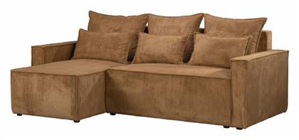 Maison Γωνιακός Καναπές Κρεβάτι 238x148x92εκ. Camel