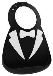 Make my Day Αδιάβροχη Σαλιάρα Σιλικόνης με Κουμπί Tuxedo με Τσέπη για 6 m+ από το Spitishop