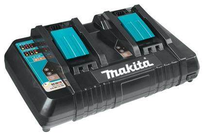 Makita Διπλός Φορτιστής DC18RD για Μπαταρίες Εργαλείων 14.4-18V από το e-shop