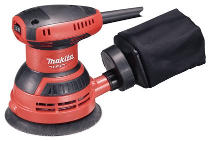 Makita Έκκεντρο Τριβείο 123mm Ρεύματος 240W με Σύστημα Αναρρόφησης